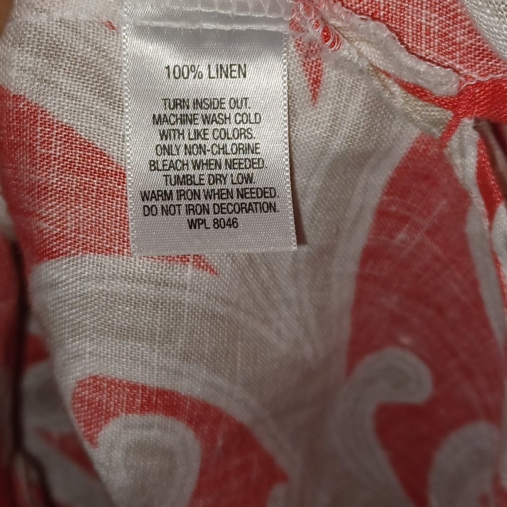 JM LINEN BLOUSE - Picture 3 of 3